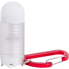 Vip-tec Vıp-Tec VT891212 Mini El Feneri 25 Lümen Anahtarlık Karabinalı Alüminyum