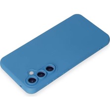 Uravas Store Samsung Galaxy S24 Kılıf Nano Içi Kadife Silikon - Mavi