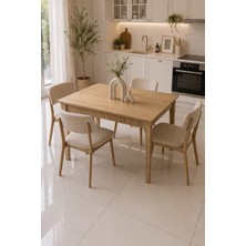 Mobix Home MK04 Yemek ve Mutfak Masası Ceviz