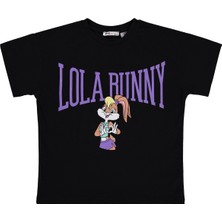 Lola Bunny 10-13 Yaş Tişört - Siyah