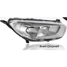 Ayfar Far Sağ Krom Çerçeveli Ford Transıt Courıer ( 20018 )-- (1 Ad )