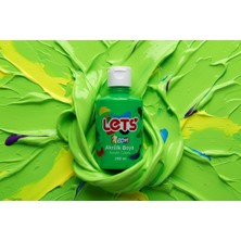 Let's Let’s Akrilik Boya Neon Yeşil 250 ml