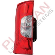 Pleksan Stop Lamba Sol Fıat Fıorıno Peugeot Bıpper-Cıtroen Nemo / Yana Açılan(Çift) Kapı (2008>) (Duysuz) (1 Ad )