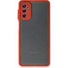 Eco Port Samsung Galaxy M52 5g Kılıf Montreal Silikon Kapak - Kırmızı