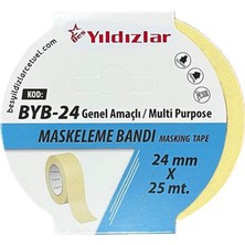 Yıldızlar  Byb-24 Maskeleme Bandi 24 Mm*25 mt