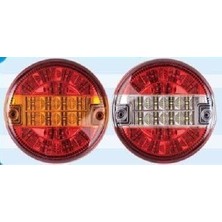 Ceray LED Hamburger Stop Lambası Sarı - Kırmızı 3 Fonksiyonlu 12V (1 Ad )