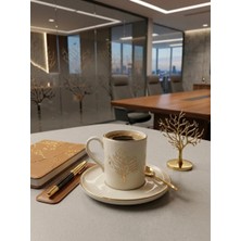 Cook&Kitchen The Mor Hayat Ağacı Kahve Fincanı 6 Kişilik