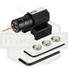 Ufuk Av Bayii Tabanca Lazeri Kırmızı 22MM Pikatin Ray Uyumlu Metal Gövde
