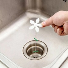 Pratik Banyo Küvet Lavabo Gideri Tıma Önleyici Plastik Aparat (5486)