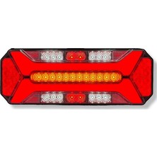 Ceray Star Neon LED Dinamik Sinyalli Stop Lambası 12/24V (1 Ad )