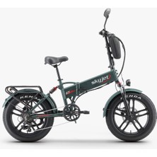 Skyjet Gtııı Pro 1000W Elektrikli Bisiklet Ayna Çanta ve El Gazı Hediyeli