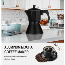 Ocak Üstü Espresso ve Kahve Makinesi - Moka Pot - 9 Kişilik 450 ml