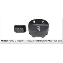 Dodo Cam Kaldırma Kapama Anahtarı Tekli Ford Transıt V184 04-> 6 Pin (1 Ad )