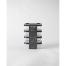 Madame Coco Bonn 4'lü Saklama Kabı - Füme - 4X500 ml