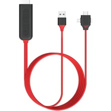 Uravas Store ZR18 3 In 1 USB To Hdmı Kablo