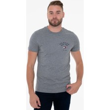 Tommy Sıfır Yaka  Erkek T-Shirt