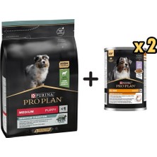 Pro Plan Kuzulu Yavru Köpek Maması 3 kg + 2 Adet Pro Plan Everyday Nutrition Hindili Köpek Konservesi 400 gr