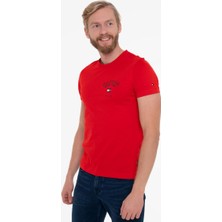 Tommy Sıfır Yaka  Erkek T-Shirt