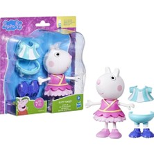 Mey Ithalat® F8859 Peppa Pig ve Ailesi Kıyafetli Figür Seti +3 Yaş