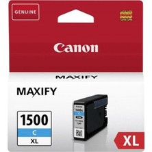 Canon PGI-1500Xl C Cyan Mavi Mürekkep Kartuş Mb2050-2350