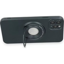 Uravas Store Iphone 12 Pro Kılıf Lukka Magneticsafe Kapak - Koyu Yeşil