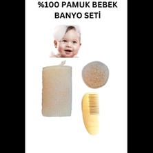 Ett %100 Pamuk Bebek Banyo Seti