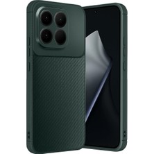 Eco Port Xiaomi Mi 15T Auto Focus Karbon Kapak - Koyu Yeşil