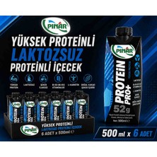 Pınar Protein Pro Laktozsuz 500ML x 6 Adet