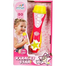 PopŞeker Oyuncak Pembe Karaoke Mikrofonu – Sahne Sırası Küçük Yıldızlarda!