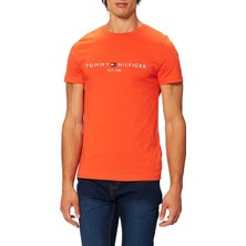 Tommy  Sıfır Yaka Erkek T-Shirt
