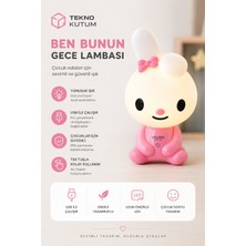 teknokutum Masa Üstü Sevimli Melody USB LED Gece Lambası