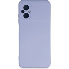 Eco Port Xiaomi Poco M5 Kılıf Nano Içi Kadife Silikon - Lila