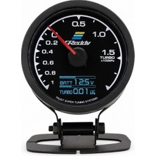 Gümrük Bey Greddy Turbo Basınç Saati – Dijital & Analog 7 Renkli Gösterge