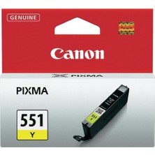 Canon CLI-551Y Yellow Sarı Mürekkep Kartuş İp7250 Mx925