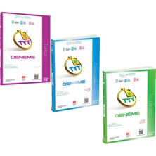 ÜçDörtBeş Yayınları Üç Dört Beş Tyt Matematik Türkçe Fen Bilimleri Deneme 3 Kitap Set
