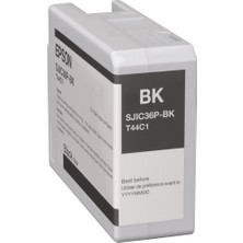  epson tm-c6500 black siyah mürekkep kartuş sjıc36p(k)