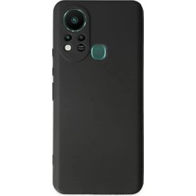 Mey Ithalat®  Infinix Hot 11S Kılıf First Silikon - Siyah