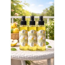 Ayva Kolonyası 60° Sprey 3’lü Set 150 ml | Kalıcı Ferah Koku | Ekonomik Paket