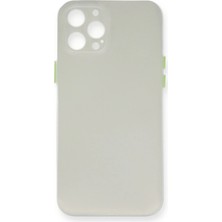 Mey Ithalat®   iPhone 12 Pro Max Kılıf Pp Ultra Ince Kapak - Beyaz