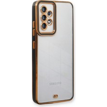 Mey Ithalat®  Samsung Galaxy A53 5g Kılıf Liva Lens Silikon - Siyah