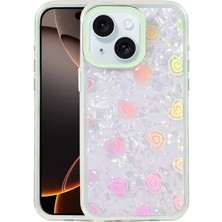 Mey Ithalat®   iPhone 14 Lumi Desenli Kapak - Yeşil