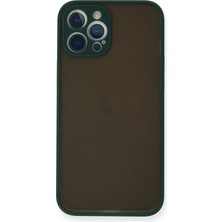 Küçük Hazine Mey Ithalat®   iPhone 12 Pro Max Kılıf Montreal Silikon Kapak - Yeşil