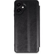 Mey Ithalat®  Samsung Galaxy A07 4g Flip Cover - Siyah
