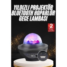 Mey Ithalat® Dönen Işıklı Disko Topu Projektör Müzik Çalarlı Disco Speaker