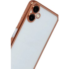 Mey Ithalat®  Samsung Galaxy A07 4g  Lensli Silikon - Çöl Titanyum