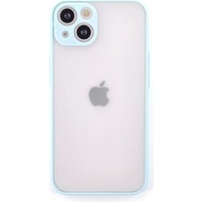 Mey Ithalat®   iPhone 15 Plus Kılıf Montreal Silikon Kapak - Turkuaz
