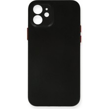 Mey Ithalat®   iPhone 12 Kılıf Pp Ultra Ince Kapak - Siyah