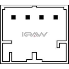 Kraw Bagaj Açma Anahtarı - Krom Audı A4 - A5 (1 Ad )