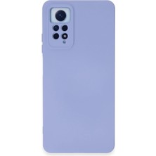 Mey Ithalat®   Redmi Note 12 Pro 4g Kılıf Nano Içi Kadife Silikon - Lila