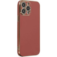 Mey Ithalat®   iPhone 14 Pro Max Kılıf Volet Silikon - Kırmızı